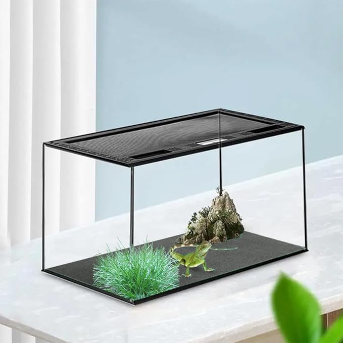 FineInno 2 Pack Reptile Carpet,31.5"x15.7" Bearded Dragon Tank Accessories,Substrate Bedding Mat for Reptile, Gecko, Lizard, Snake, Tortoise