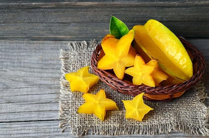 GARDENERA Premium Carambola Potting Soil Mix - Perfect Balance of Nutrients, Drainage, and Aeration for Thriving Starfruit Trees - 4 Quart