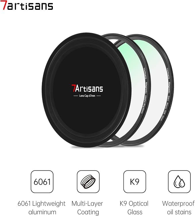 7artisans Nano Magnetic Filter UV Filter ND Light Reduction Filter/CPL