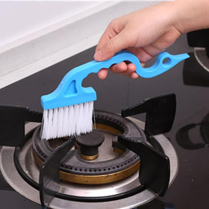 UPKOCH Window Groove Cleaning Brush Set 8pcs Window Gap Scrubber Brushes Dust