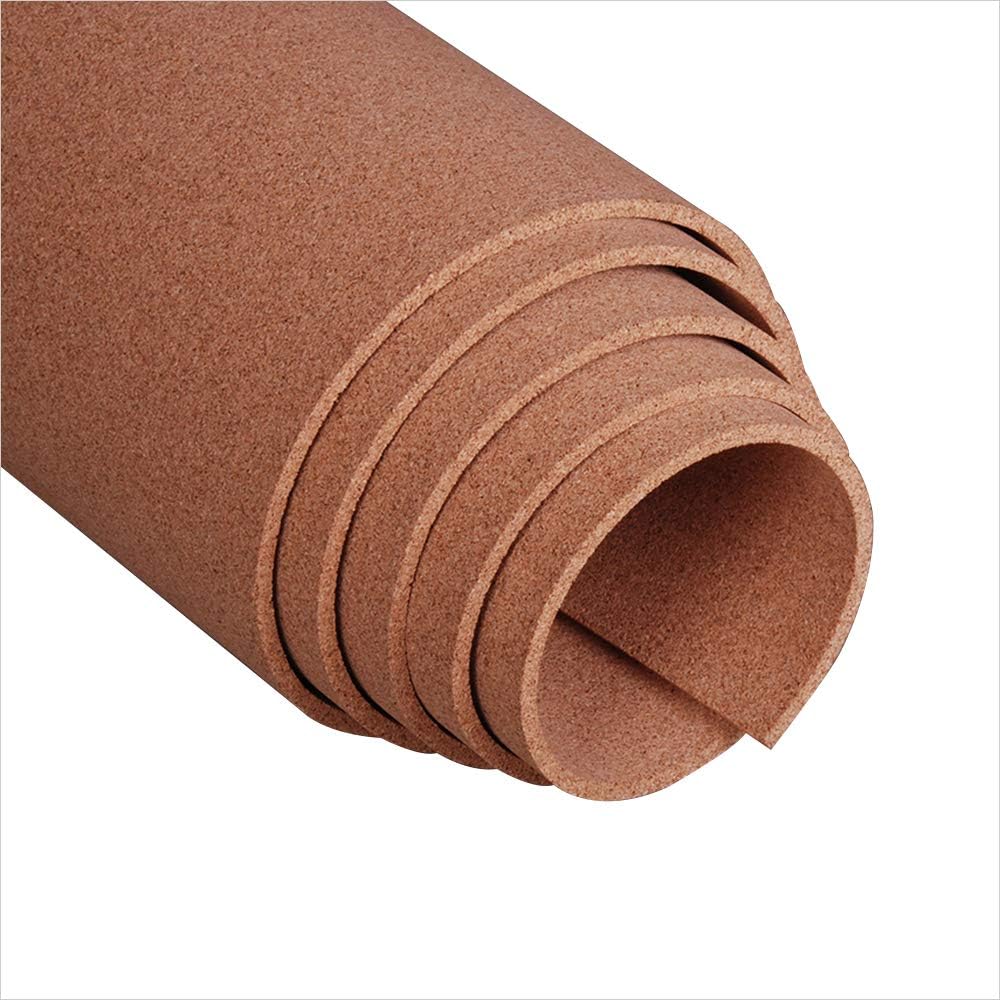 Manton Cork Premium Cork Sheet - 4' x 10' x 3/8", 100% Natural Facing Grade Material for Bulletin Boards, Decorative Photo and Message Push Pin Displays - Perfect for Home, School, and Office