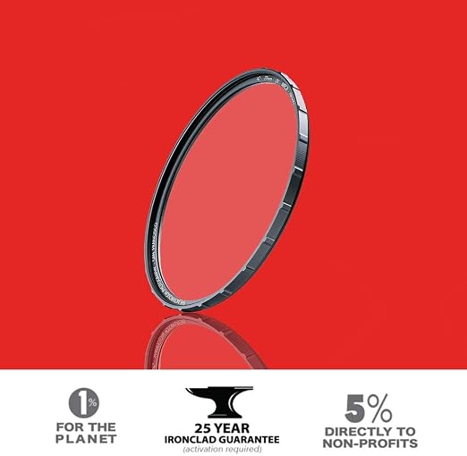 72mm X2 UV Filter for Camera Lenses