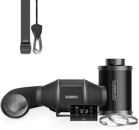 AC Infinity Air Filtration PRO Kit 4”, AI Controller