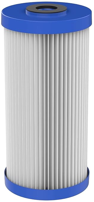 Pentair Pentek R50-BB Big Blue Sediment Water Filter, Whole House Pleated