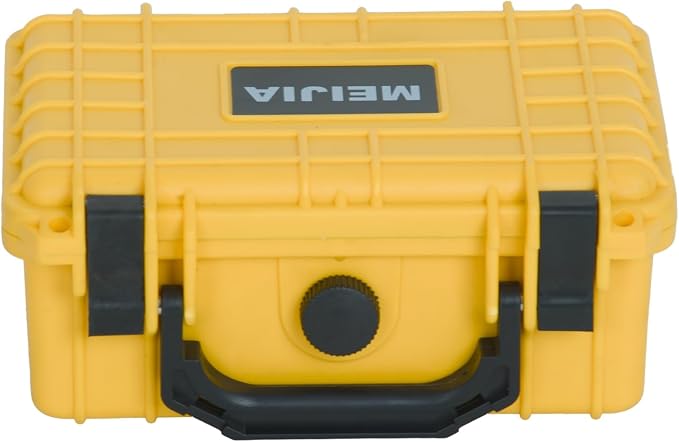 MEIJIA IP67 waterproof hard compact case, Customizable Fit Foam, 8.12”x6.56”x