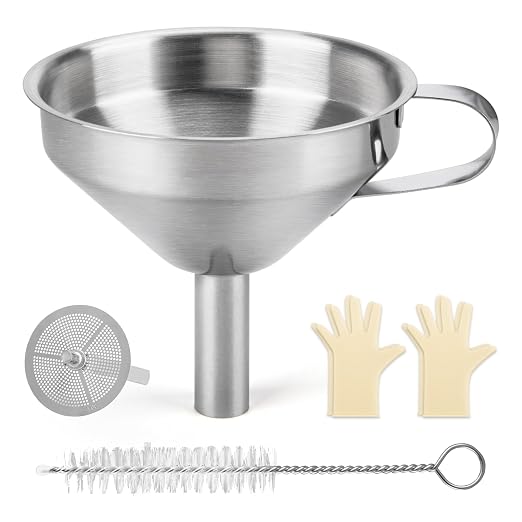 ELEGOO 3D Stainless Steel Funnel, Metal Funnel