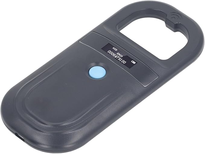 Dioche Animal ChiAnimal ID Reader 134.2KHz ISO11784 85 FDXB Handheld Pet Chip Scanner USB Charging with Builtin Buzzer