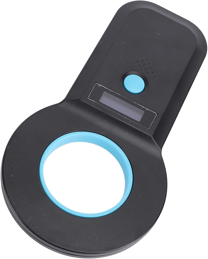 AUNMAS Pet Microchip Scanner, Double Frequency Mode 134.2KHz 125KHz EMID FDX B ISO11784 85, with 128 Data Storage Bluetooth USB C, for Animal Chip Reader