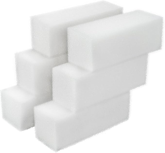 AQUANEAT 6-Pack Replacement Filter Sponge Pads, Aquarium Foam Insert Compatible