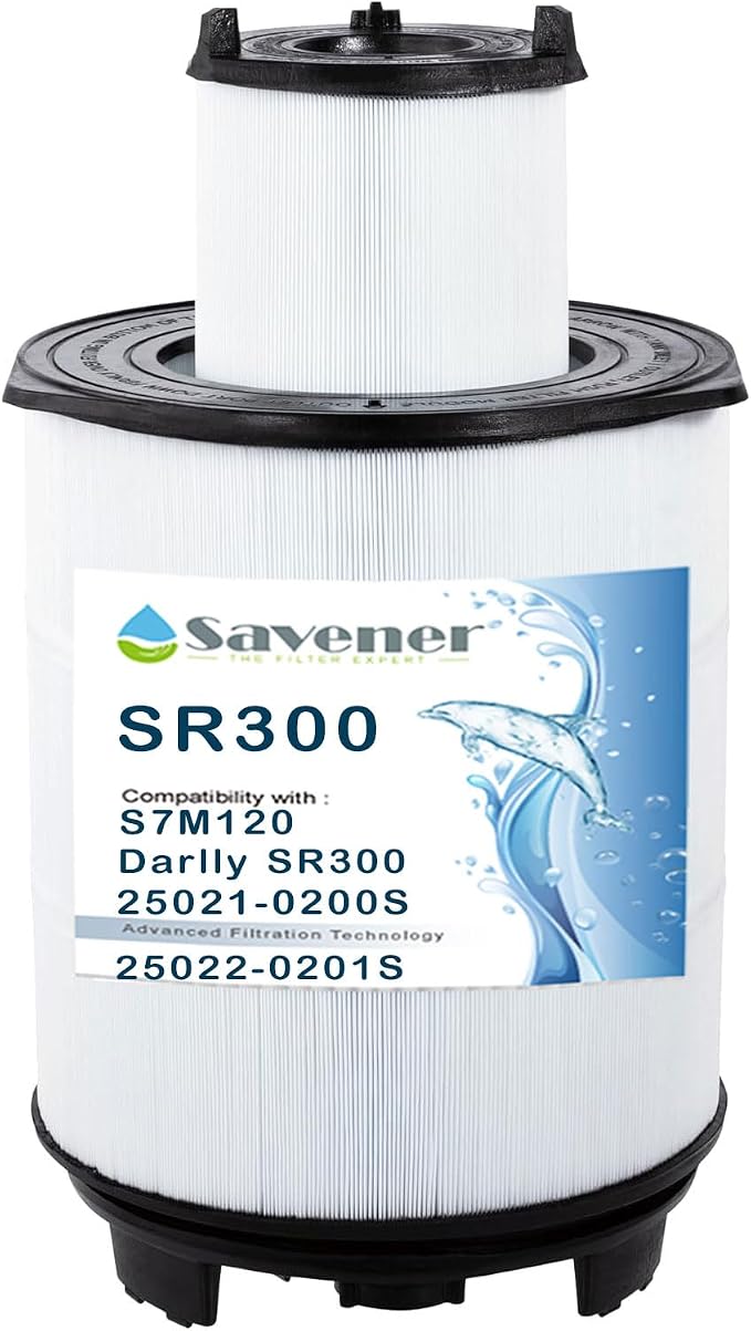 Savener® S7M120 System 3 Inner and Outer Pool Filter, Compatible
