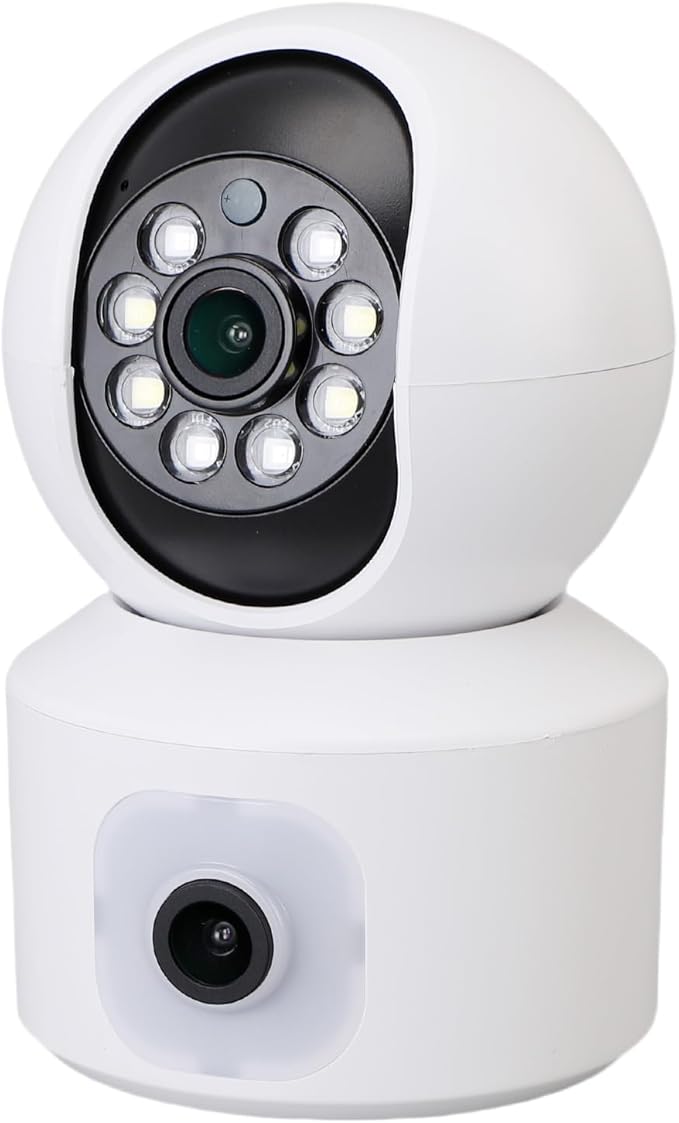 VBESTLIFE Indoor Pan Tilt Smart Security Camera, 2.4GHz WiFi 1080P HD Dog Camera, APP for O KAM Pro, for Home Security, Pet, Older