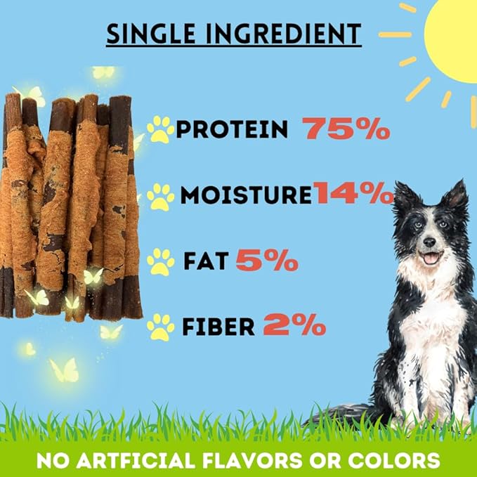 BULLYSTICKS & MORE 6 Inch Chicken Wrapped Collagen Stick - 14 Count - Bones for Dogs - No Hide Sticks Beef Cheek Rolls