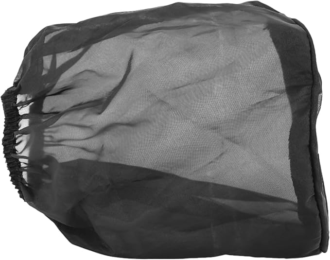 Plplaaoo Universal Air Filter Protective Cover – Black Dustproof Air Intake