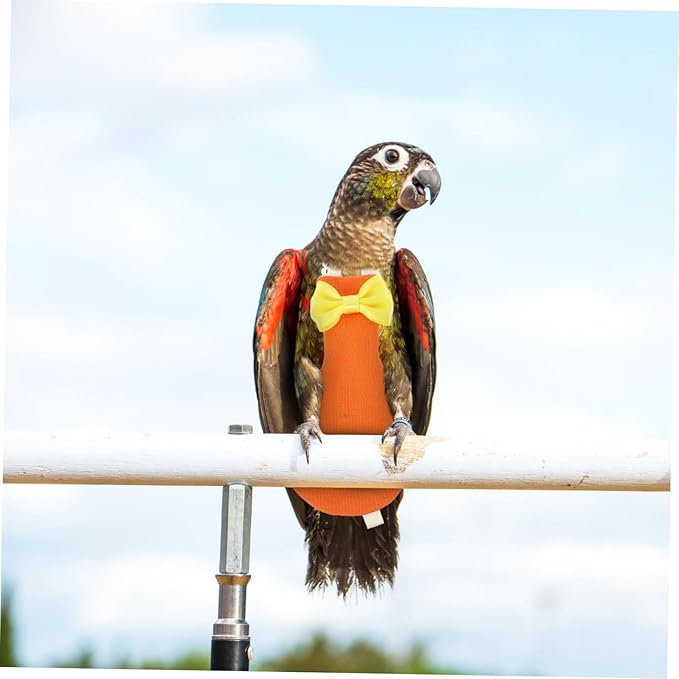 BESPORTBLE Flight Birds Diaper Parrot Suit Fabric Bird Clothes Cockatiel Diaper Liner Comfortable Outdoor Use