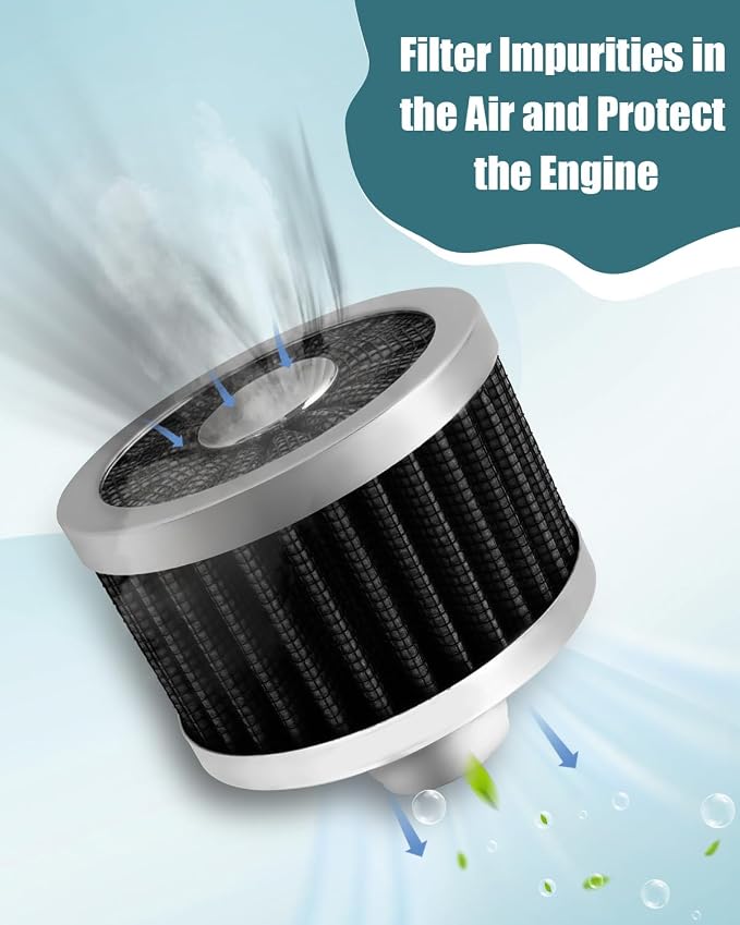 2PCS Car Air Filter Fit for Vehicles