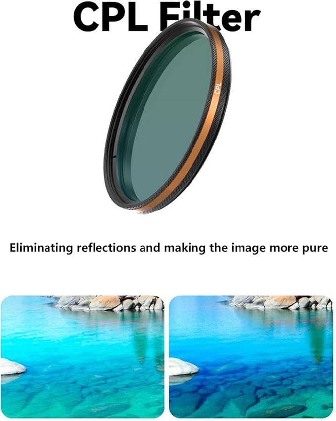 Fotorgear Camera Lens Filter, 67mm Universal Phone Polarizer Filter