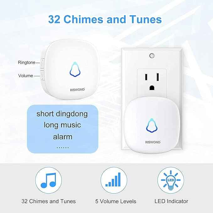 Wireless Motion Sensor Door Chime: Indoor Motion Detector Alarm Business Entry
