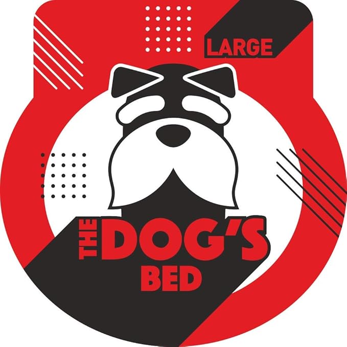 The Dog’s Bed Replacement Outer Cover & Bolster for Standard Foam Beds, Flannel Fabric, Silver Grey, Large