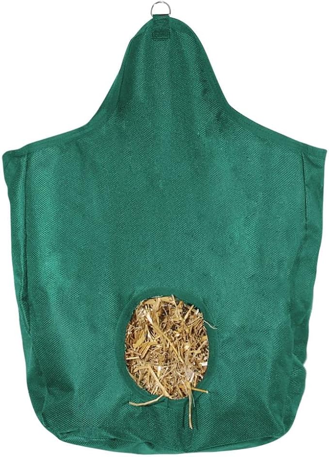 Schneiders Small Tough Tote Hay Bag for Horses | Durable 600D Material | Reduced Waste Feeding for Barn or Farm | 2 Flakes