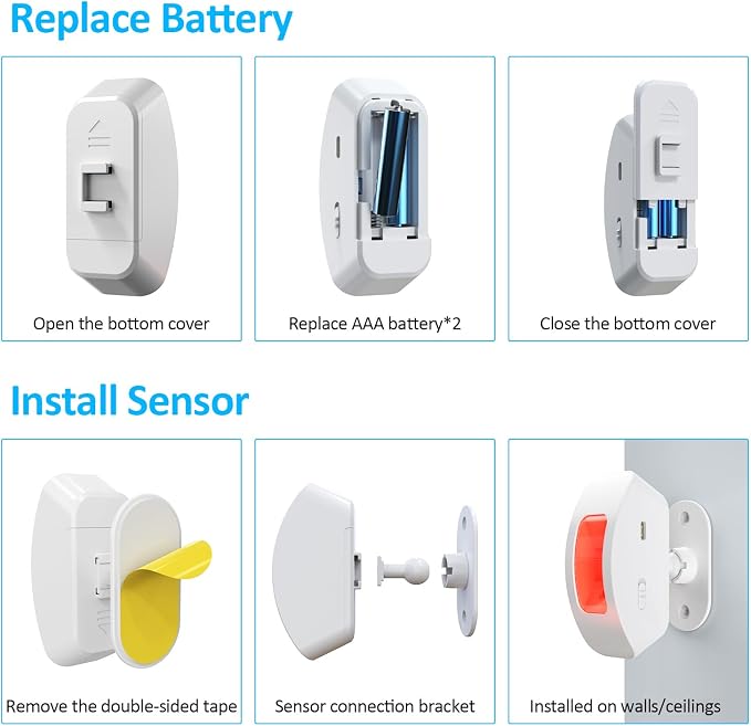 Wireless Motion Sensor Alarm Indoor: Motion Detector Alarm