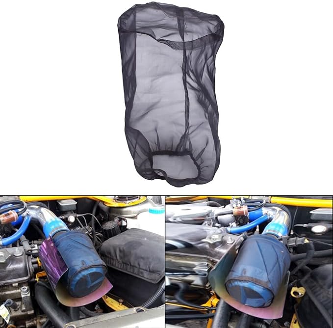 Car Intake Filter Mesh Cover Polyester Cloth Oilproof And Dustproof Cover Cold