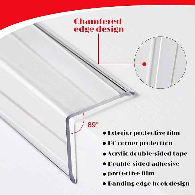 10 Pcs Wall Corner Protector, Cover Sharp Furniture
