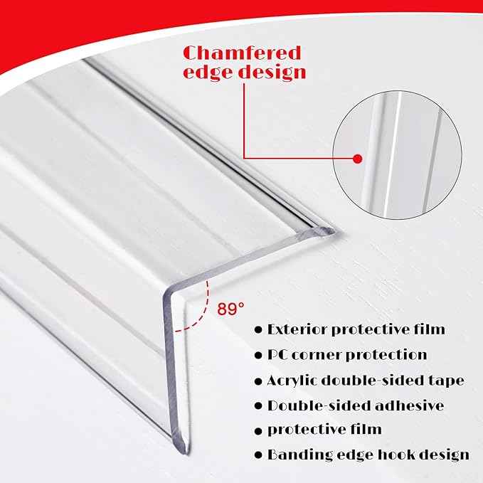 20 Pcs Wall Corner Protector, Cover Sharp Furniture