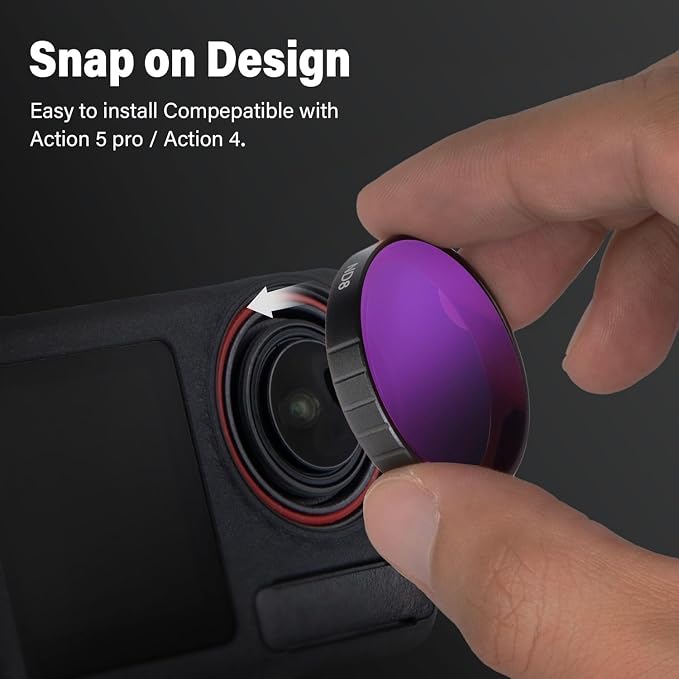 Walking Way Camera Lens Filters ND PL Set Compatible