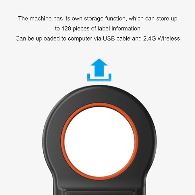 Pet Microchip Scanner, RFID Reader 134.2kHz 125kHz, Rechargeable, Memory Storage 128, for Dogs Cats Animals