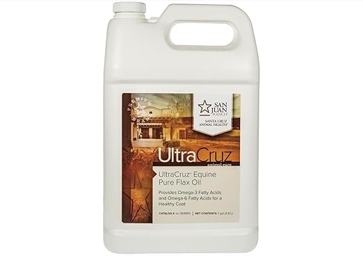 UltraCruz® Equine Pure Flax Oil, 1 Gallon