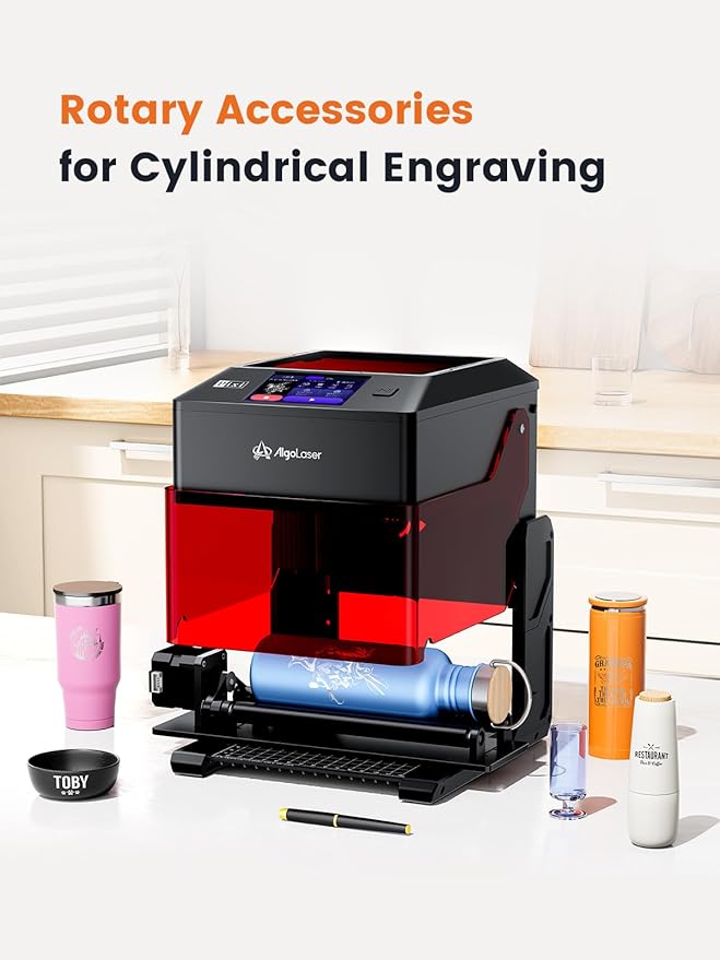 AlgoLaser 10W Portable Laser Engraver Machine: Smart Laser Engraver/Cutter