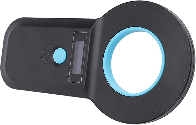 AUNMAS Pet Microchip Scanner, Double Frequency Mode 134.2KHz 125KHz EMID FDX B ISO11784 85, with 128 Data Storage Bluetooth USB C, for Animal Chip Reader