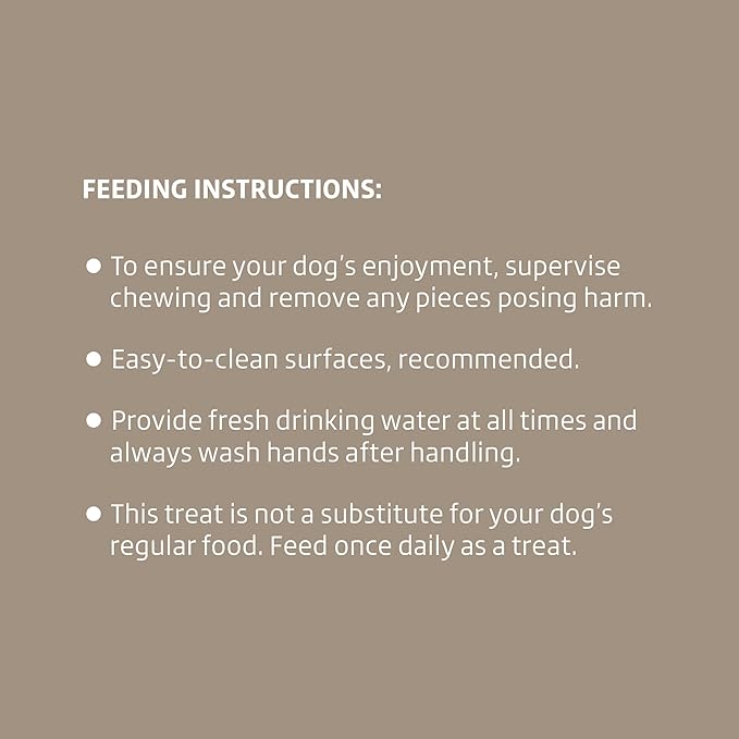 Wonder Bound Beef Flavor Dog Treat Sticks - 10 Count - Rawhide-Free, Dental Health Chews for Plaque & Tartar Control, Easy to Digest, Long-Lasting