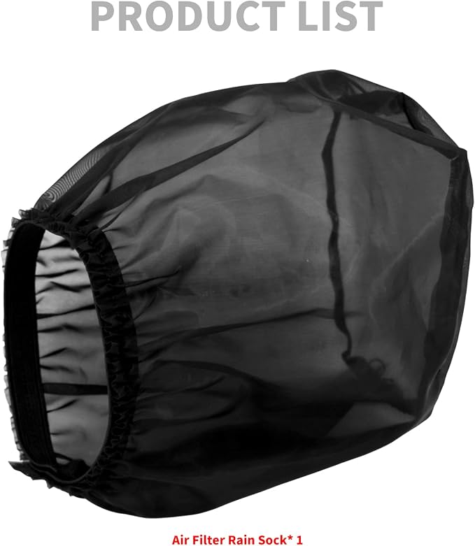 Waterproof Air Filter Rain Sock Motorcycle Dustproof Air Intake Protective
