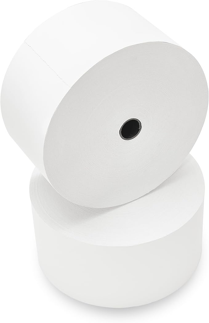 3 1/8" x 815' Heavy Weight ATM Thermal Receipt Paper Rolls Compatible with most Nautilus Hyosung ATM's. (Pack of 8)