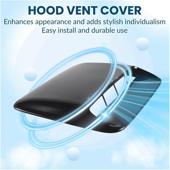 Car Universal Hood Vent Air Outlet Cover Compatible