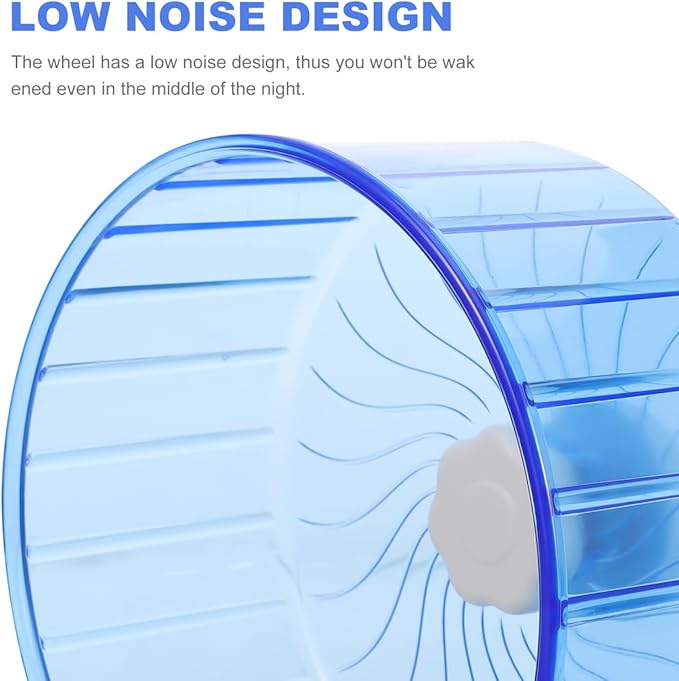 MERRYHAPY Hamster Wheel for Guinea Pig Chinchilla Gerbils Quiet Running Wheel Toy for Pets Hamster Toys for Cage Exercise and Activity