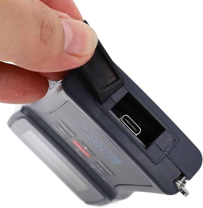 Sonew Pet Microchip Scanner Handheld ID Reader with Capability, Automatic Data Storage & USB Connectivity (HDX+FDXB)