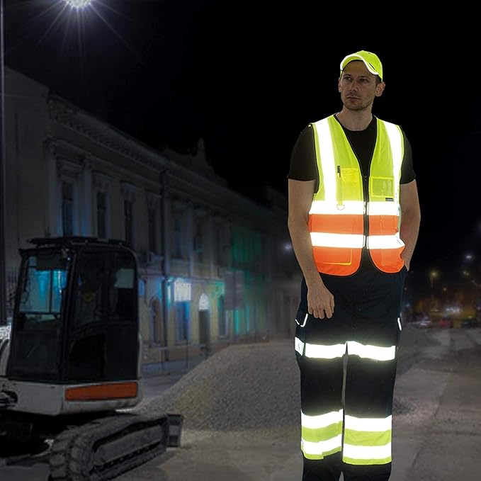 A-SAFETY Orange SMALL Safety VestS