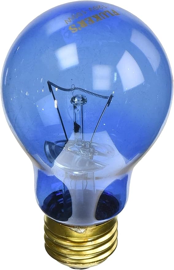 DBDPet Fluker's Reptile Incandescent Daylight Bulb for Pet Habitat Blue 100W - Includes Attached Pro-Tip Guide