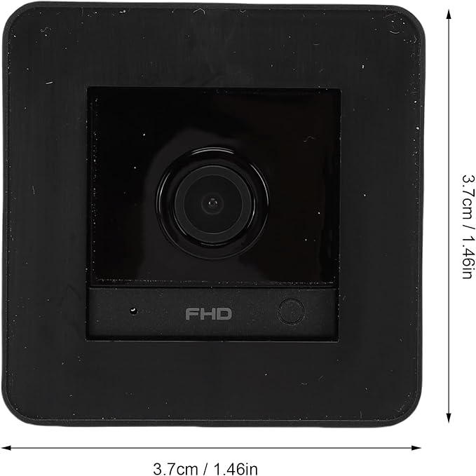 Yunseity Fish Tank Camera, 2K HD 140 Wide Angle Anti WiFi Aquarium Camera with AI Motion Detection, for Reptile Terrarium Breeding Tank