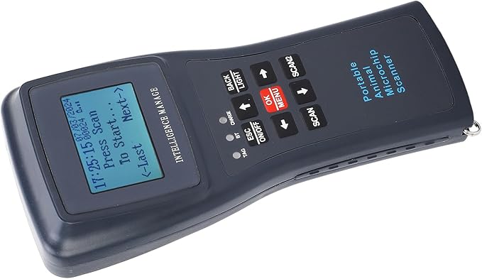 Sonew Pet Microchip Scanner Handheld ID Reader with Capability, Automatic Data Storage & USB Connectivity (with Bluetooth)