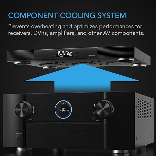 AC Infinity AIRCOM T8, Quiet Cooling Blower Fan System