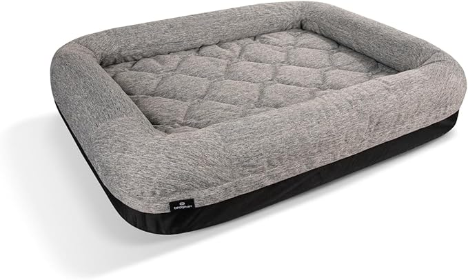Bedgear Performance Dog Bed - Extra Large - Durable Pet Bed with Washable Cover - Removable Pad for Travel