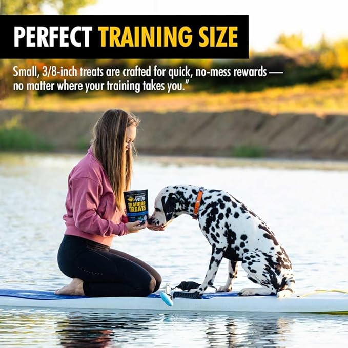 High Country Wild Blueberry Elk & Venison Training Dog Treats - Natural Grain-Free Puppy & Dog Snacks - Protein for Training & Reward - No Fillers, No Artificial Preservatives, 4oz 3 Packs