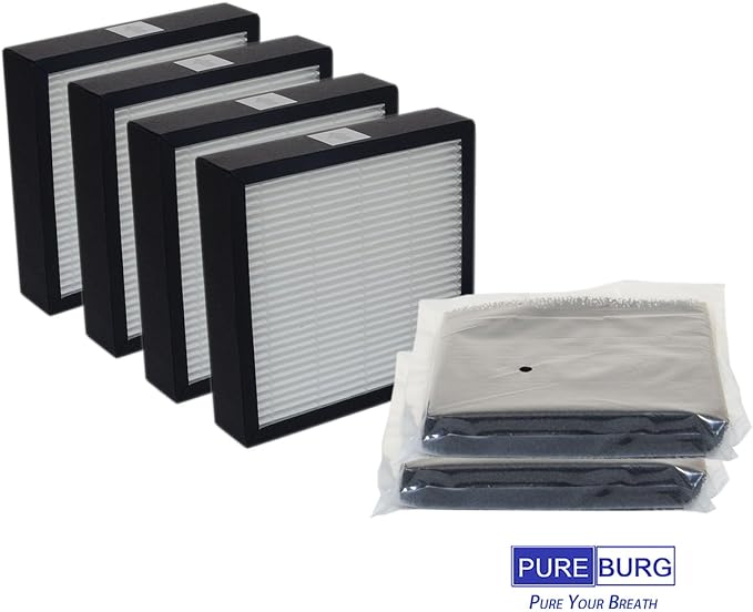 PUREBURG Replacement Filter Set Compatible