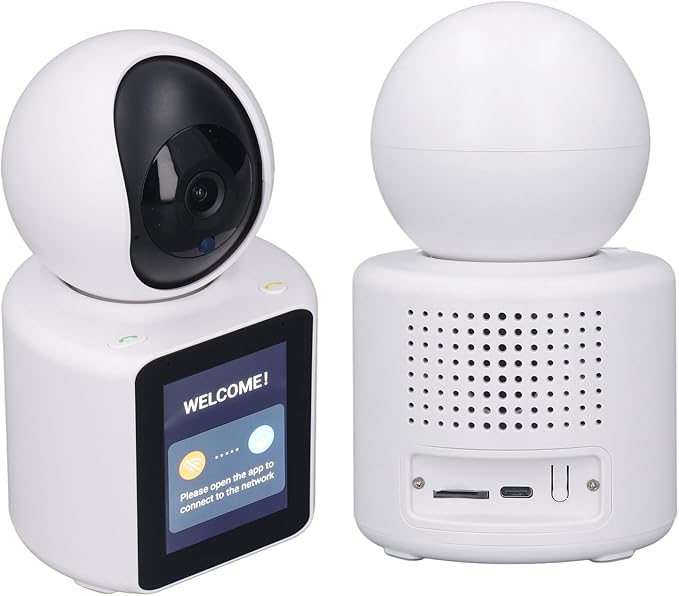 Video Calling Pet Dog Indoor Camera, Two Way Video Camera, Security Camera for Home, Baby Elder Nanny Dog Pet Camera with Phone app, AI Motion Detection (US Plug)