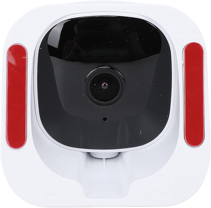 Vikye 5G 2.4G WiFi Wireless 2K Window Camera for Home Security 140° Wide Angle Pet Friendly Monitoring, White