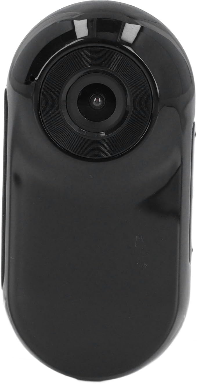 Cat Collar Camera, Pet Camera Collar with Video Record, HD 1080P Dog Collar, 160° Wide Angle Cat Dog Action Camera, Mini Body Cam for Indoor, Outdoor, Dogs, Cats, Black
