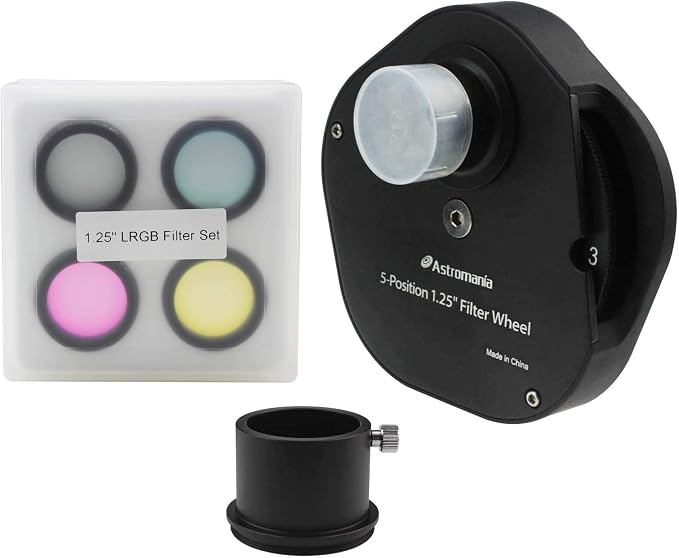 Astromania 1.25" Multiple 5-Position Filter Wheel